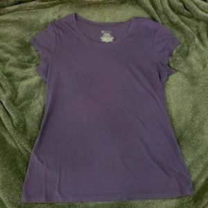 Purple Fitted T-shirt